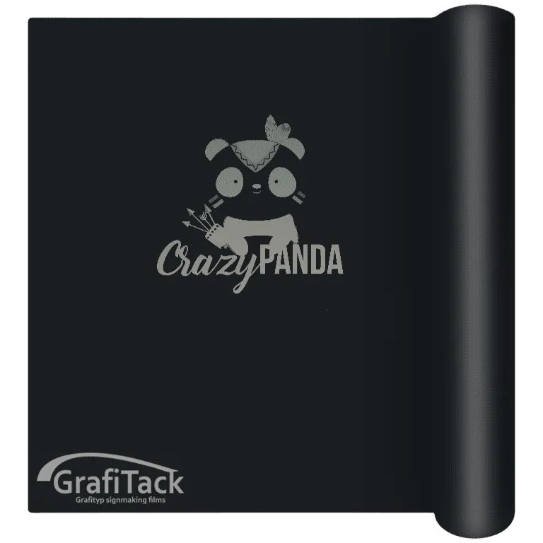 106 Black Matt Grafitack 100 Series (Indoor) Vinyl