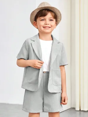 15918 2a-01-18 Conjunto de traje Niños 2 Pzas
