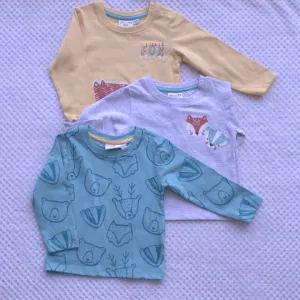 3 pack longsleeved tops