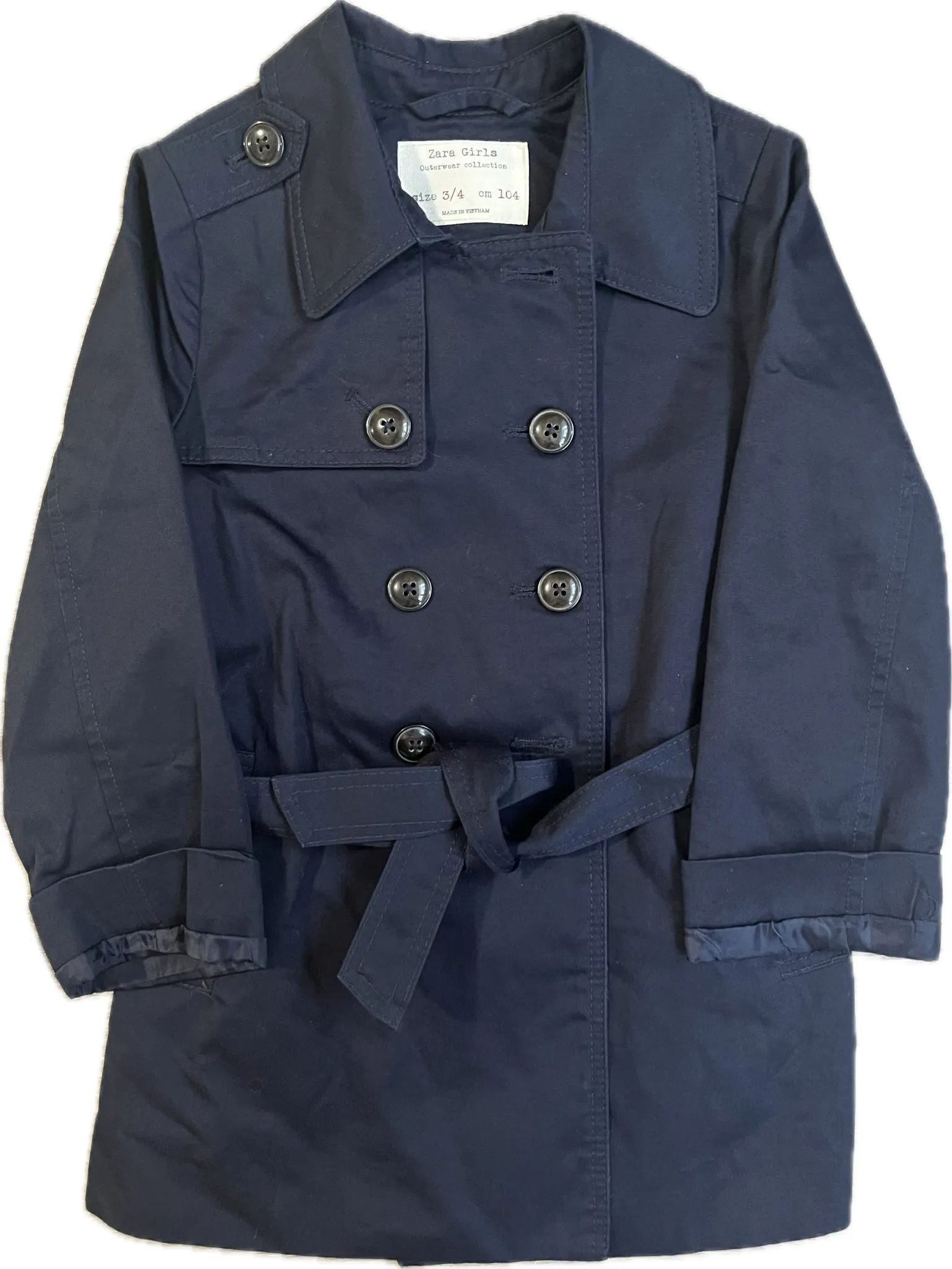 3 YEARS Zara Girls Girls Outerwear Coat