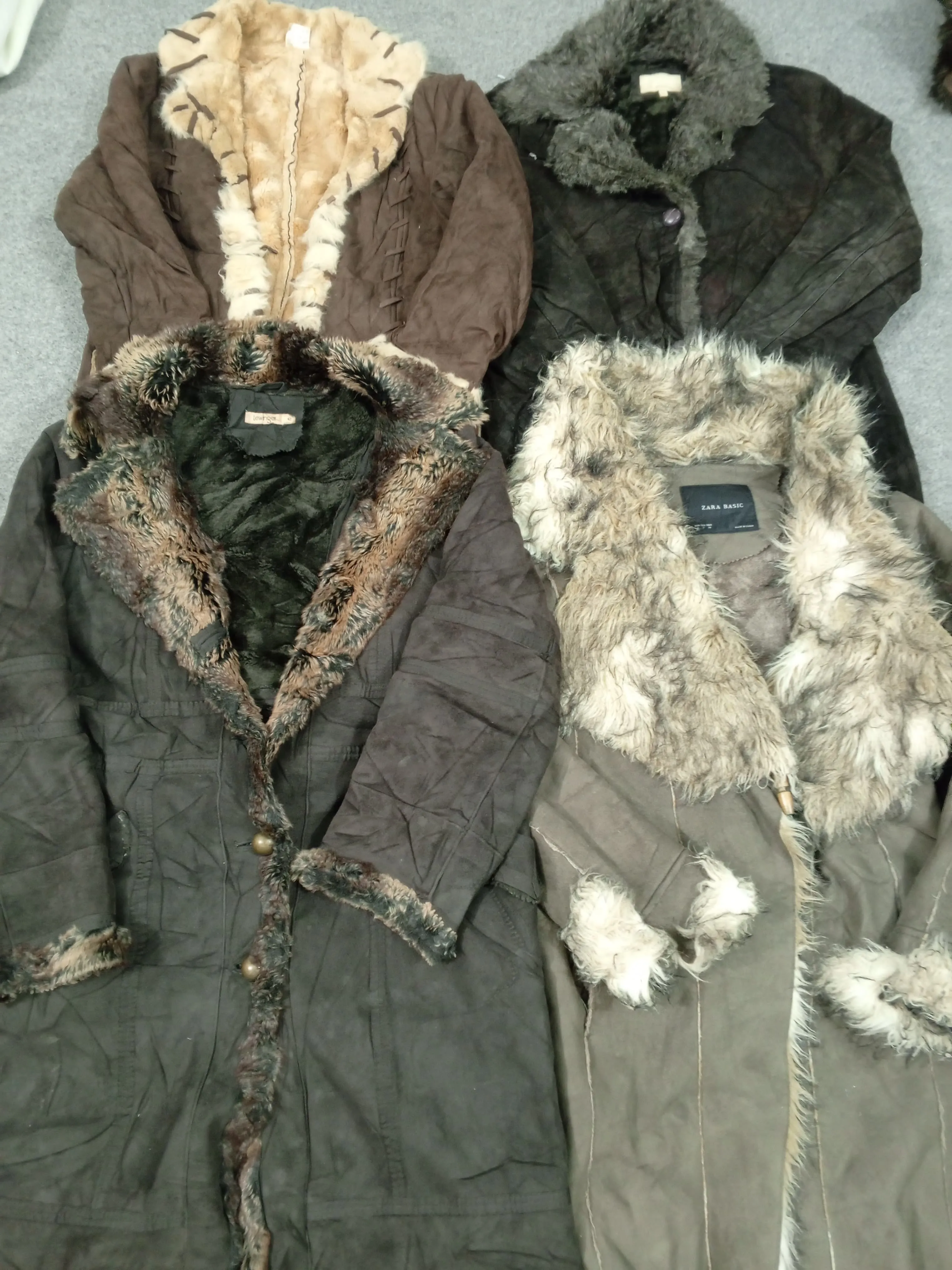#446 Ladies Sherling Coats -10