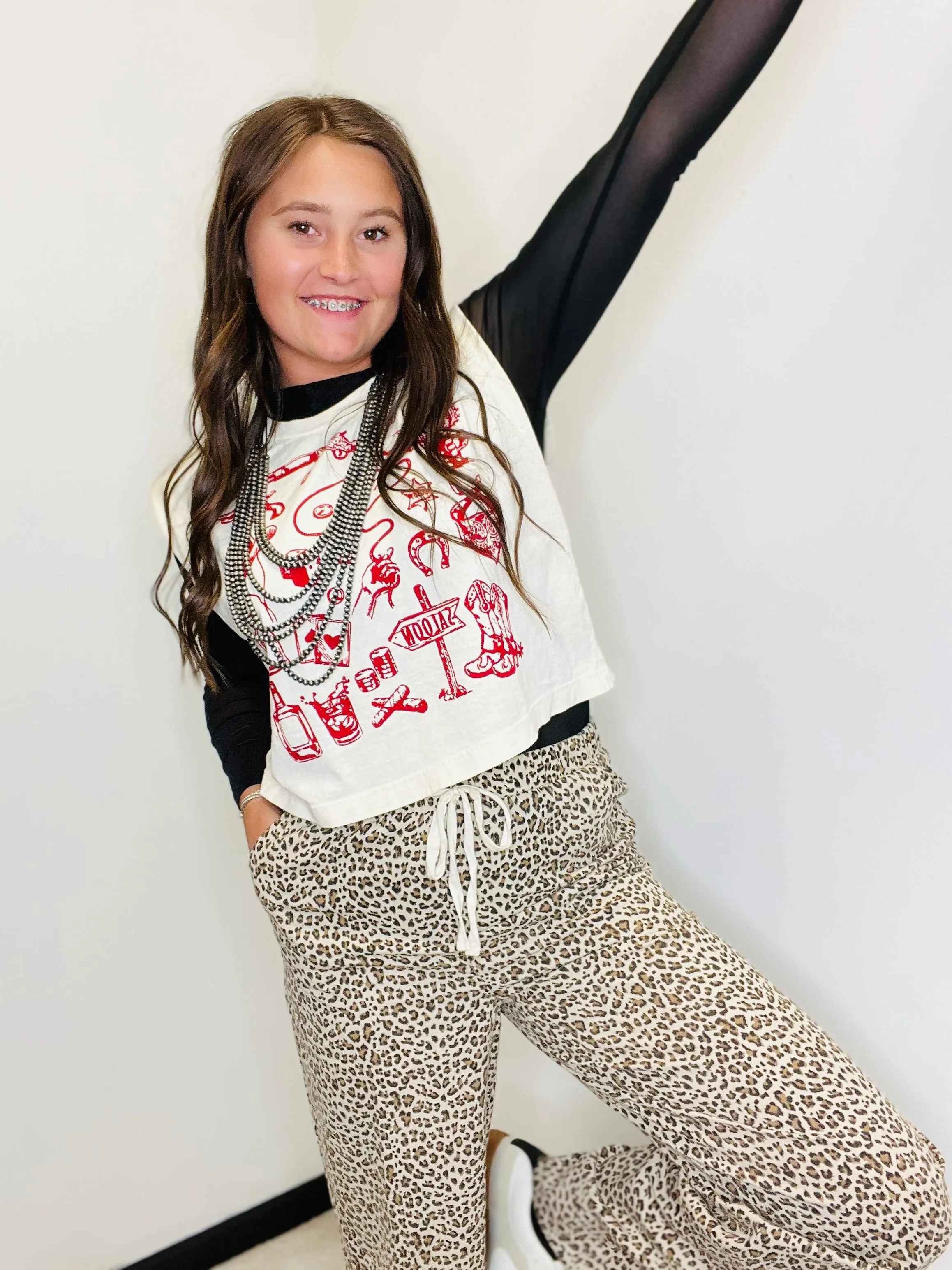 Adam Animal Print Pants