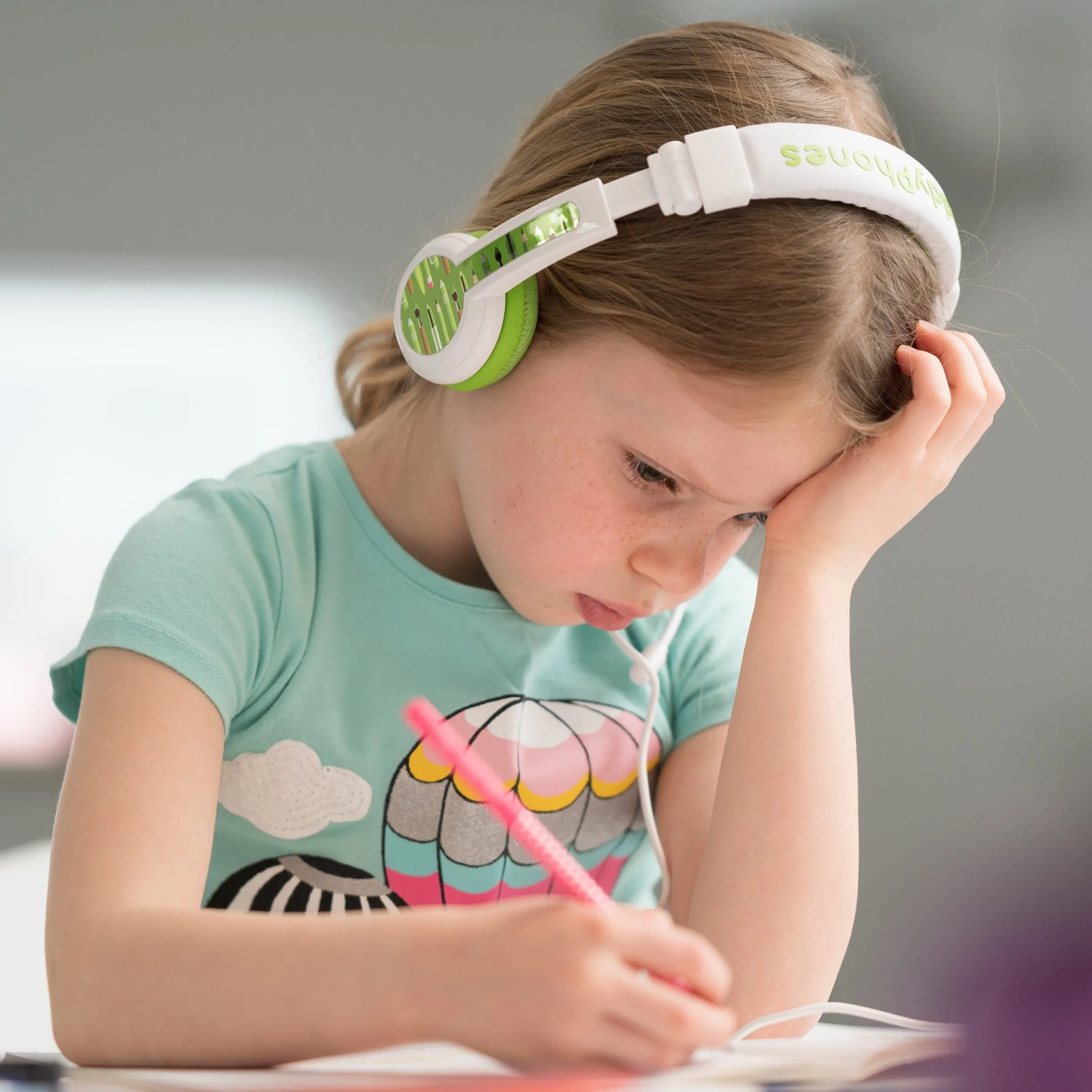 BUDDYPHONES School Plus Headphones - Green