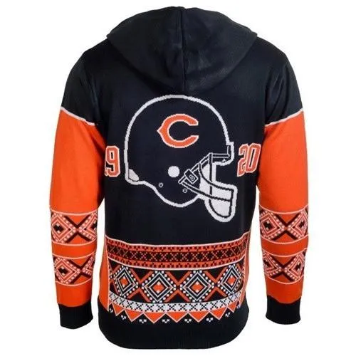 Chicago Bears Big Logo Hooded Sweater