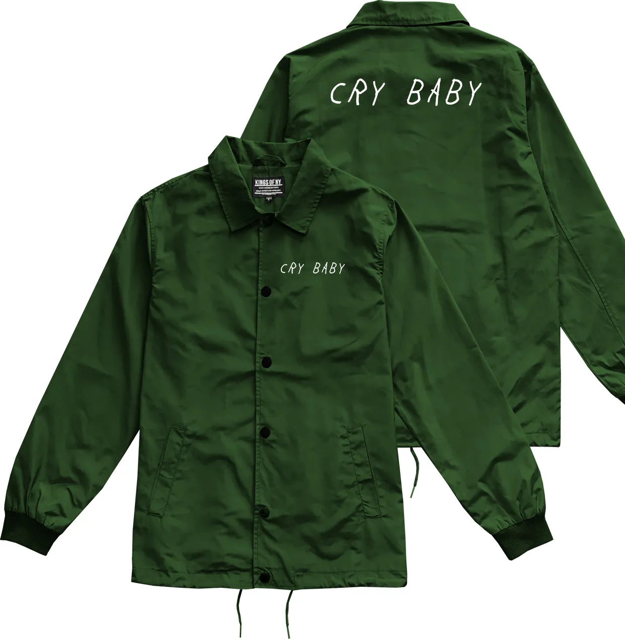 Cry Baby Mens Coaches Jacket