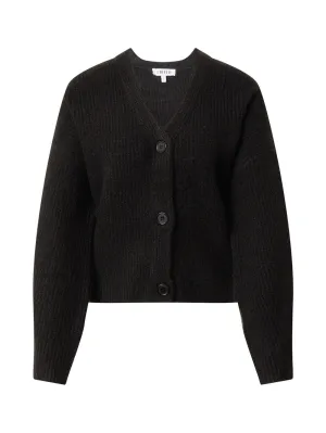 Edited Susan knitted cardigan, black