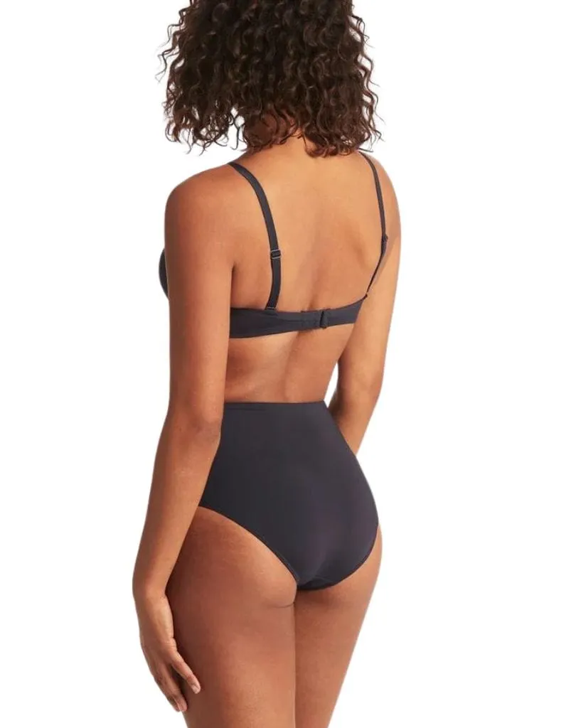 Essentials Gathered Side High Waist Pant