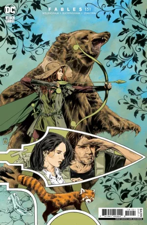 Fables #151 Cover B Buckingham Card Stock Variant