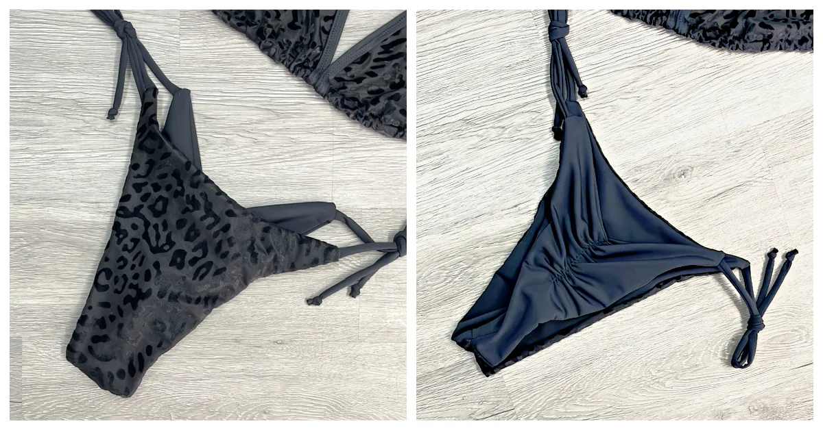 Feline Black Bali Bottoms