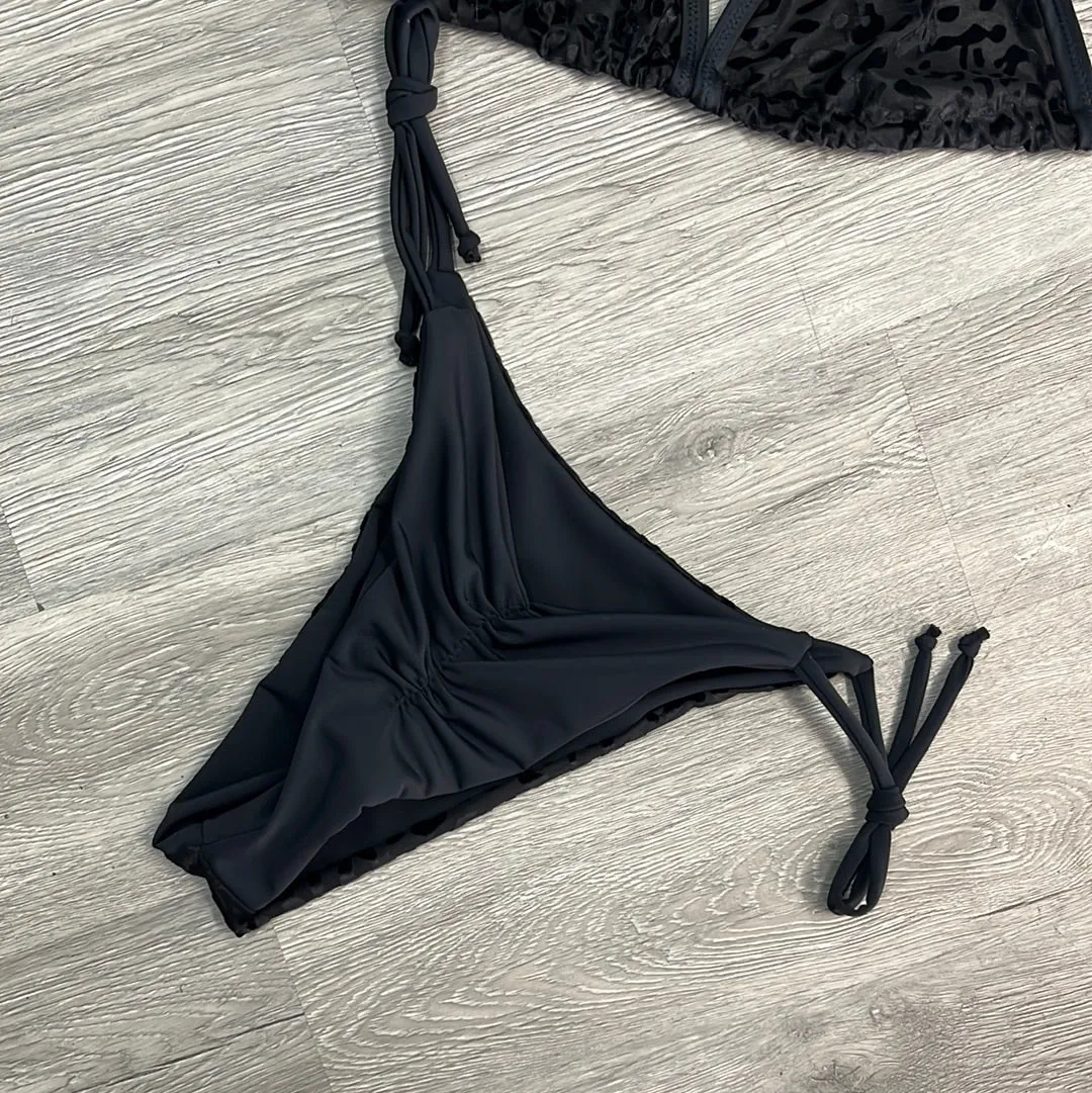 Feline Black Bali Bottoms