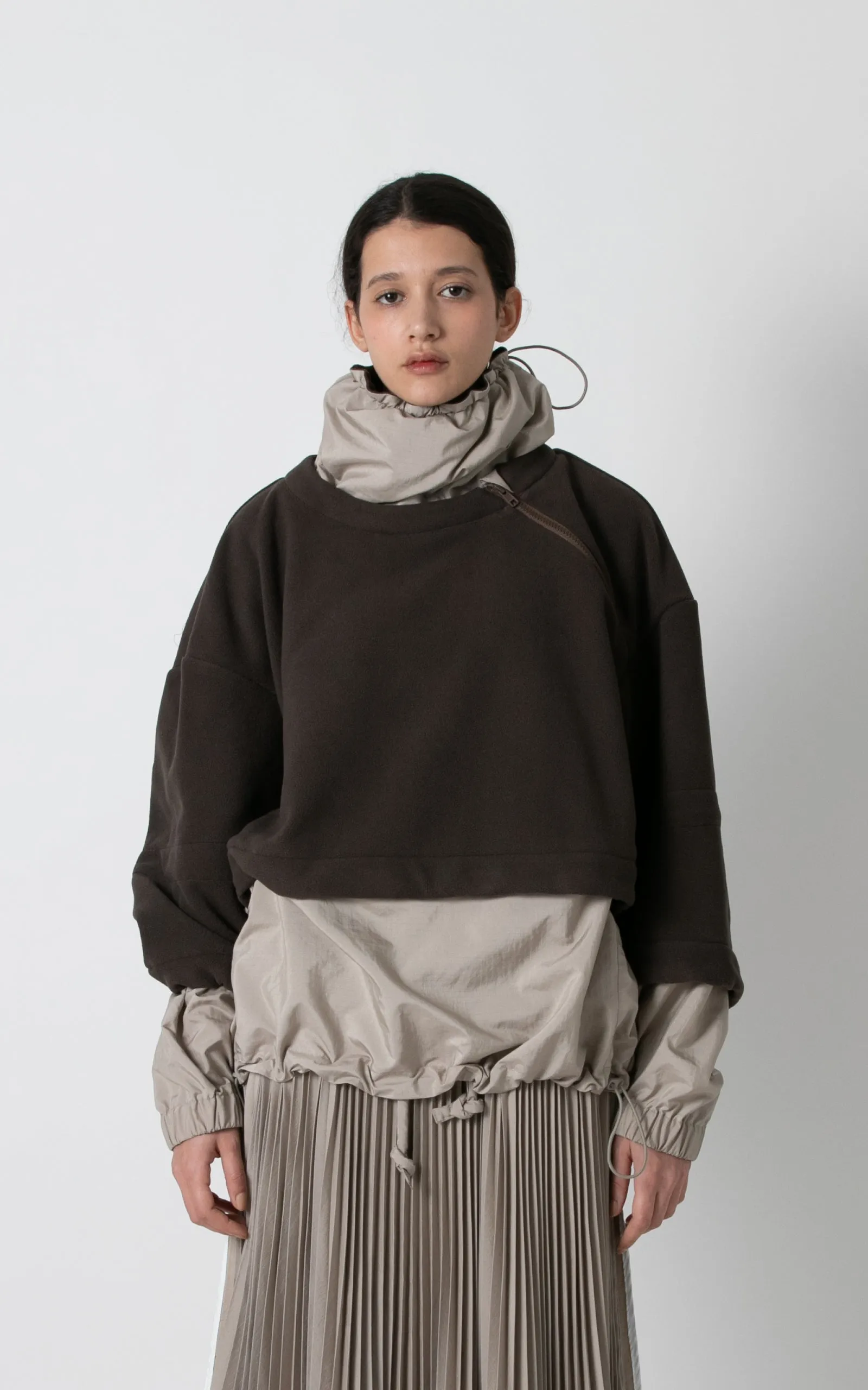 Fleece Pullover Tops