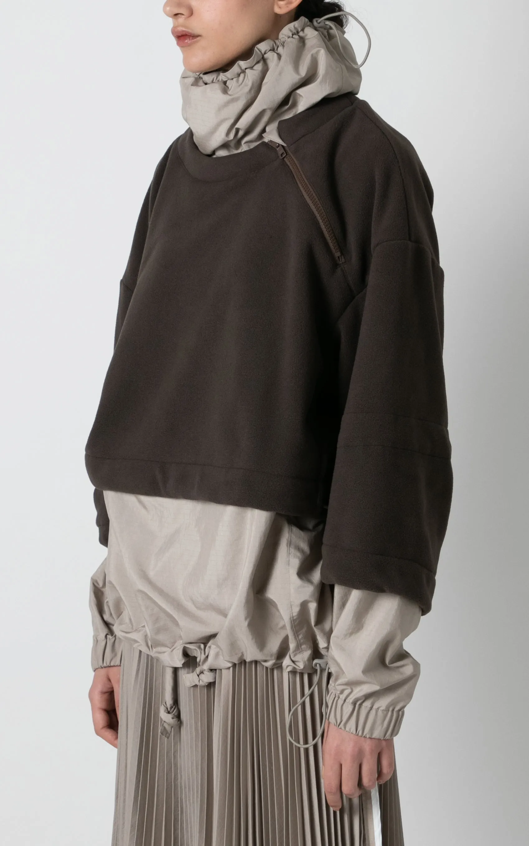 Fleece Pullover Tops