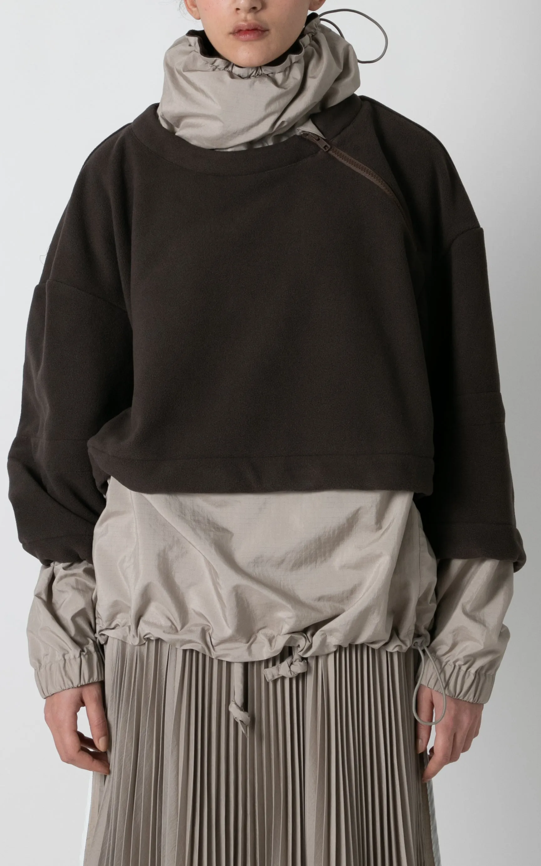 Fleece Pullover Tops