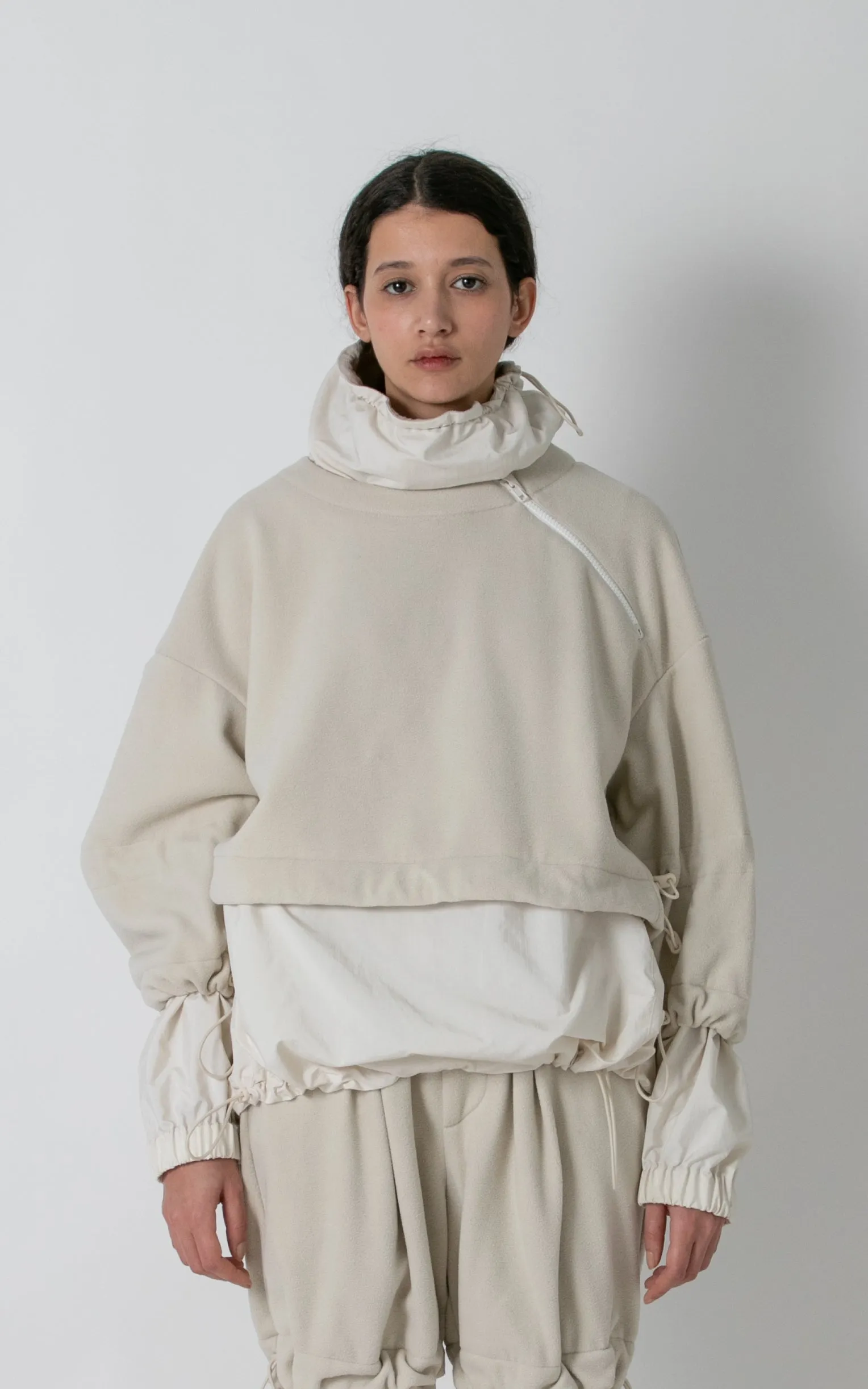 Fleece Pullover Tops
