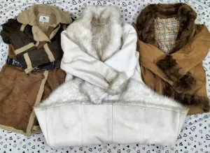 HD Premium Y2K Afghan sherling Coats - 23 PCs