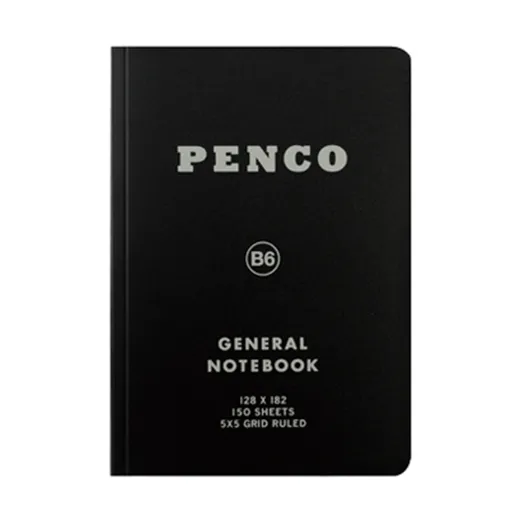 Hightide Penco Soft PP Notebook (Grid, B6)