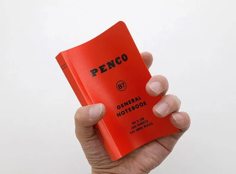 Hightide Penco Soft PP Notebook (Grid, B6)