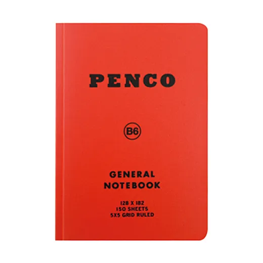 Hightide Penco Soft PP Notebook (Grid, B6)