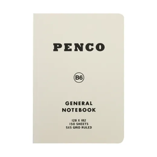 Hightide Penco Soft PP Notebook (Grid, B6)