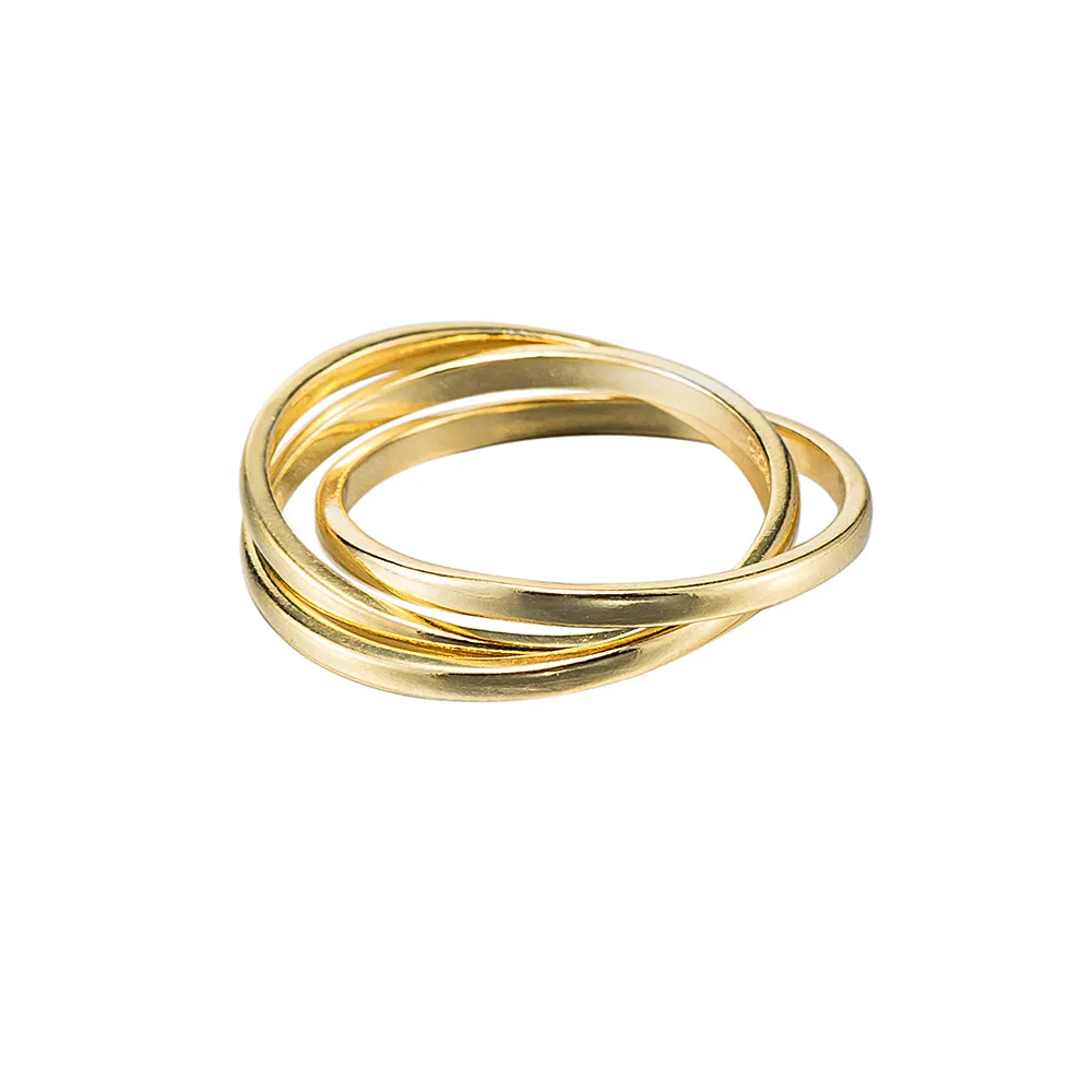 Interlock Band Ring