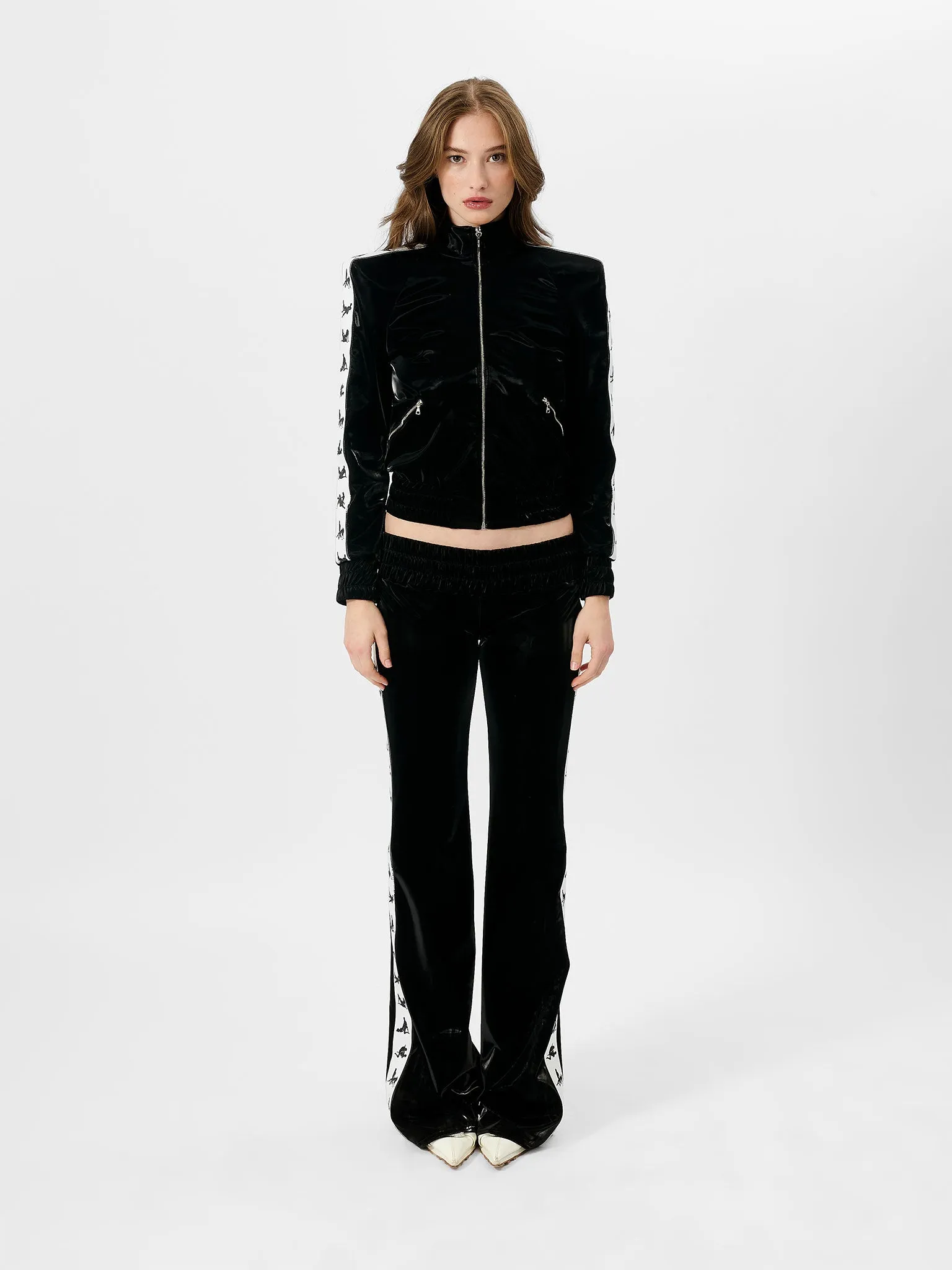 League Tracksuit Bottoms Black