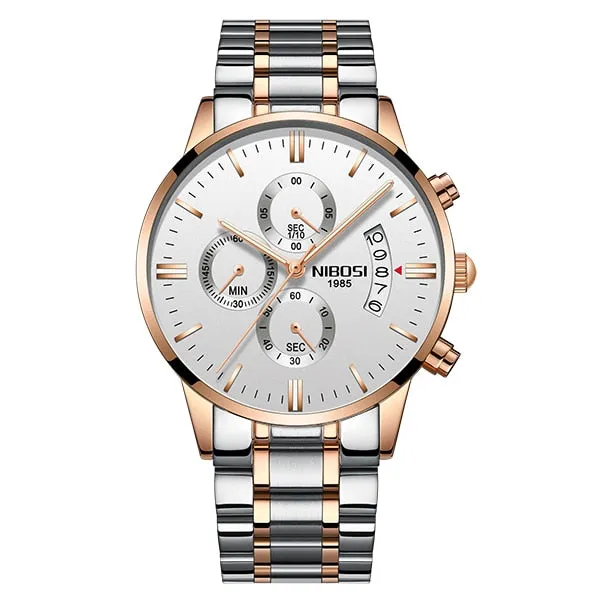 Luxury Sports Quartz Water Resistant Watches