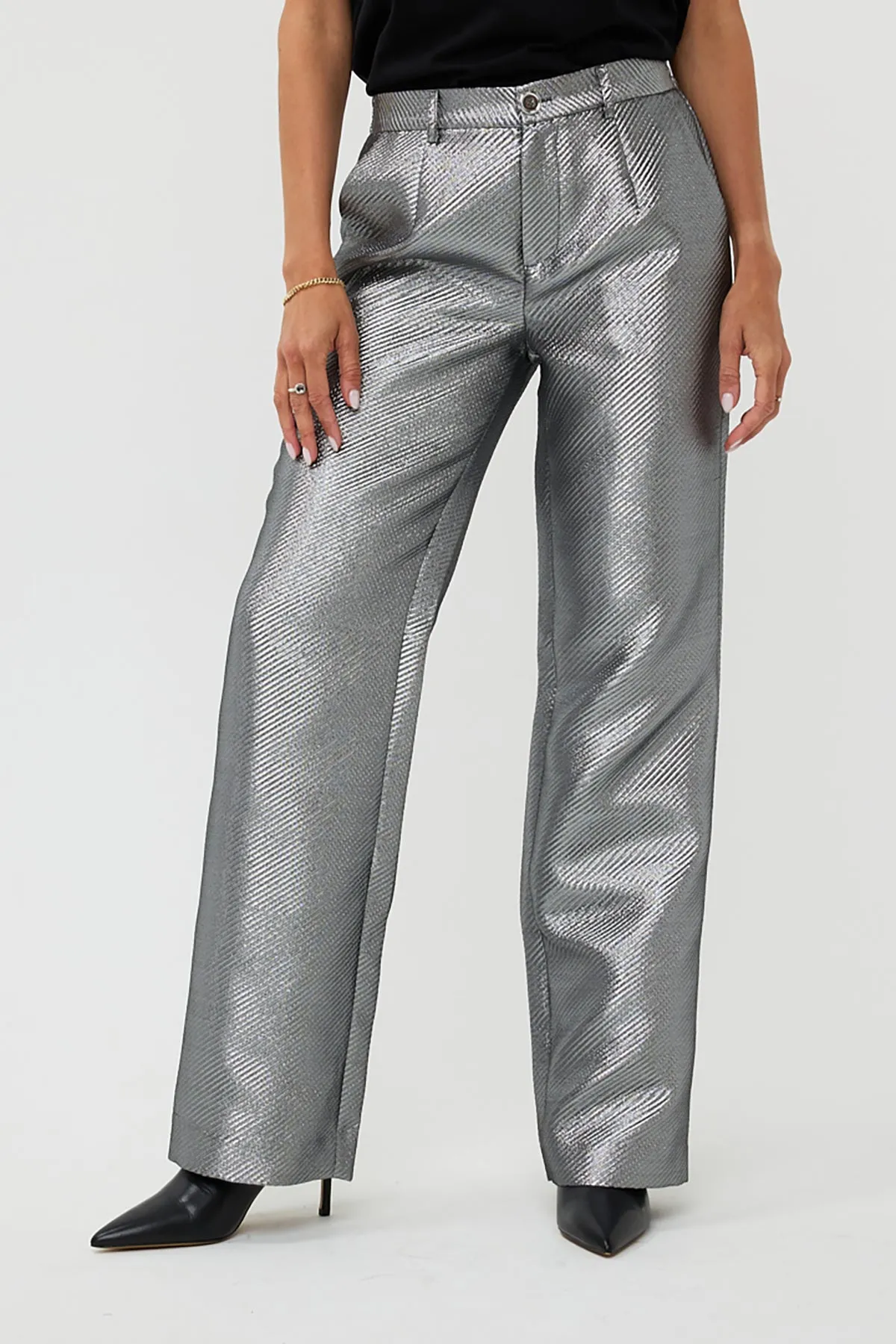 Metallic Trouser