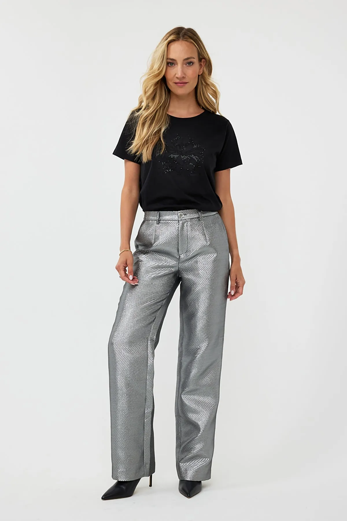 Metallic Trouser