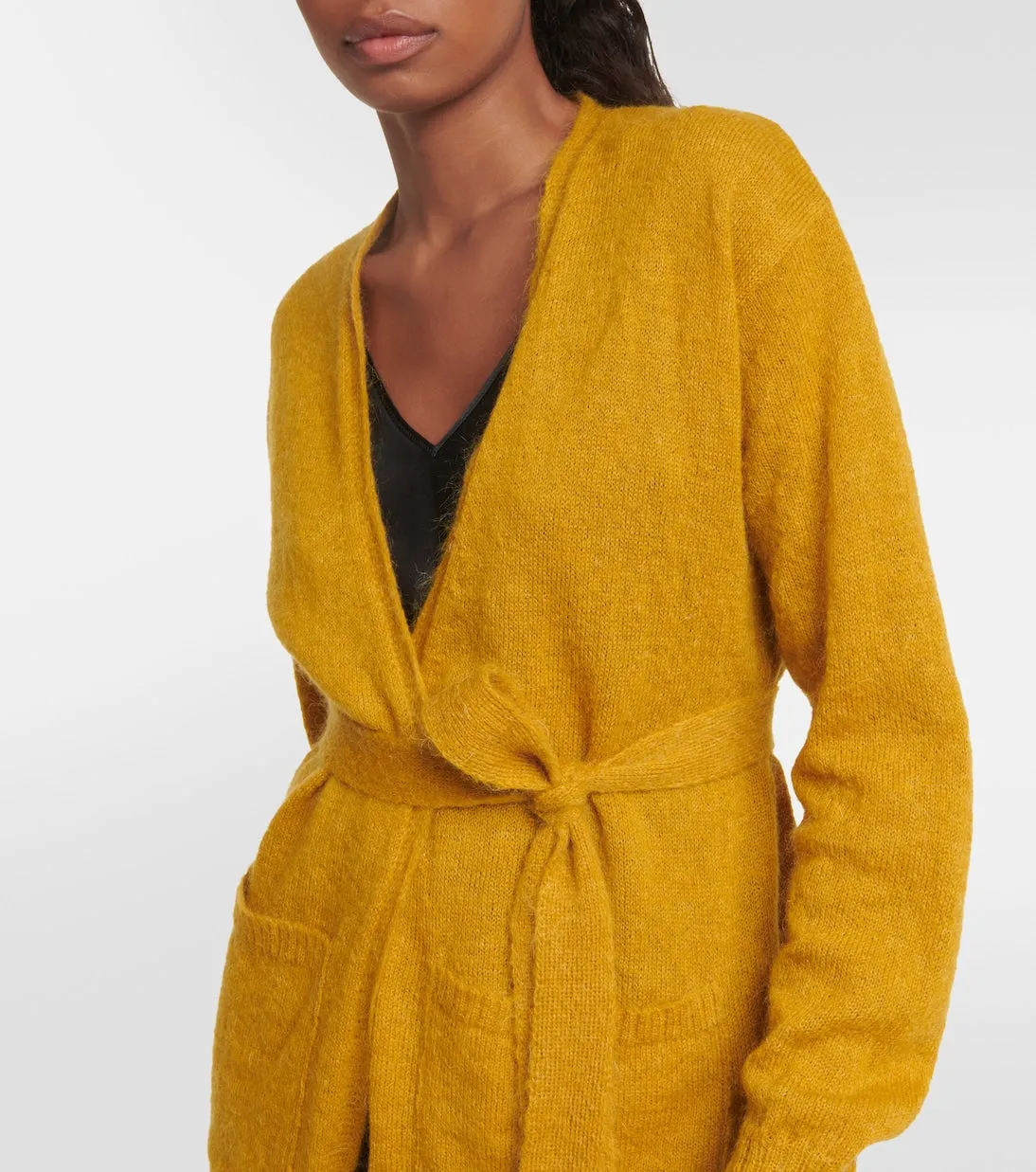 Mohair cardigan gabon Max Mara, orange