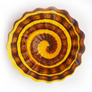New Beginnings Yellow Platter