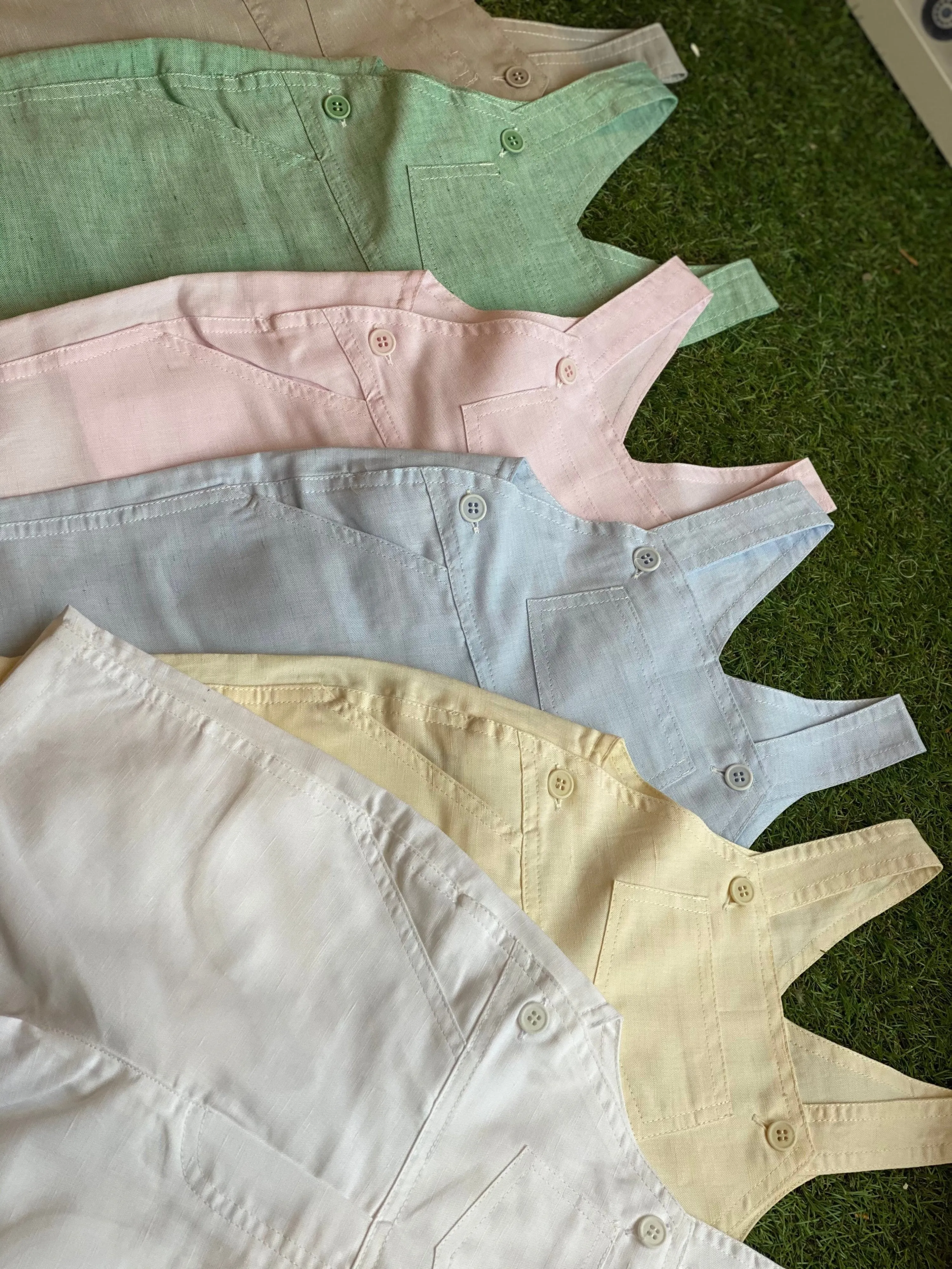 Overalls - Light Pink