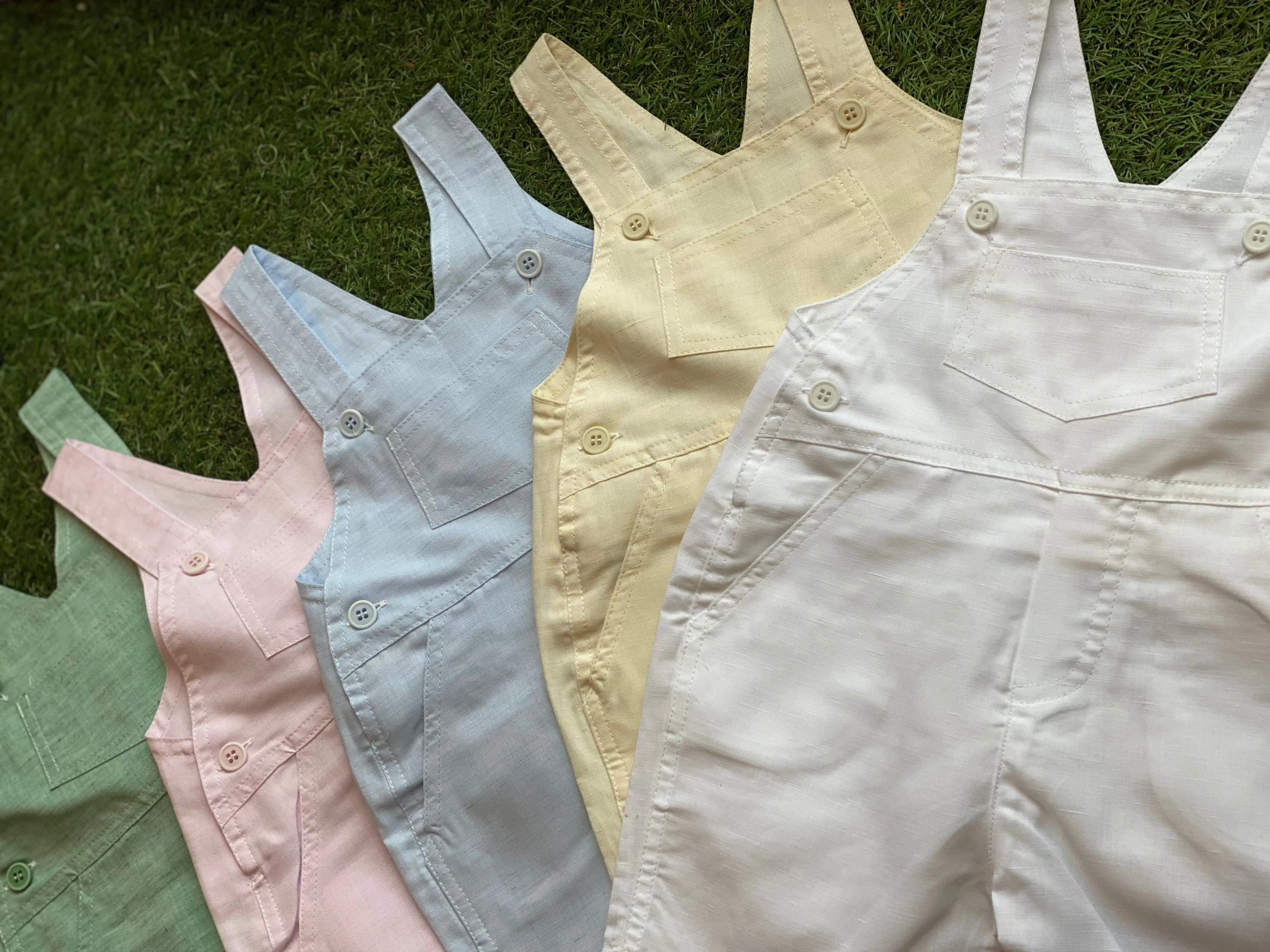 Overalls - Light Pink