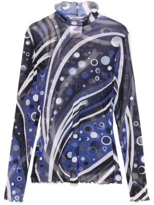 Pucci Sweaters Blue