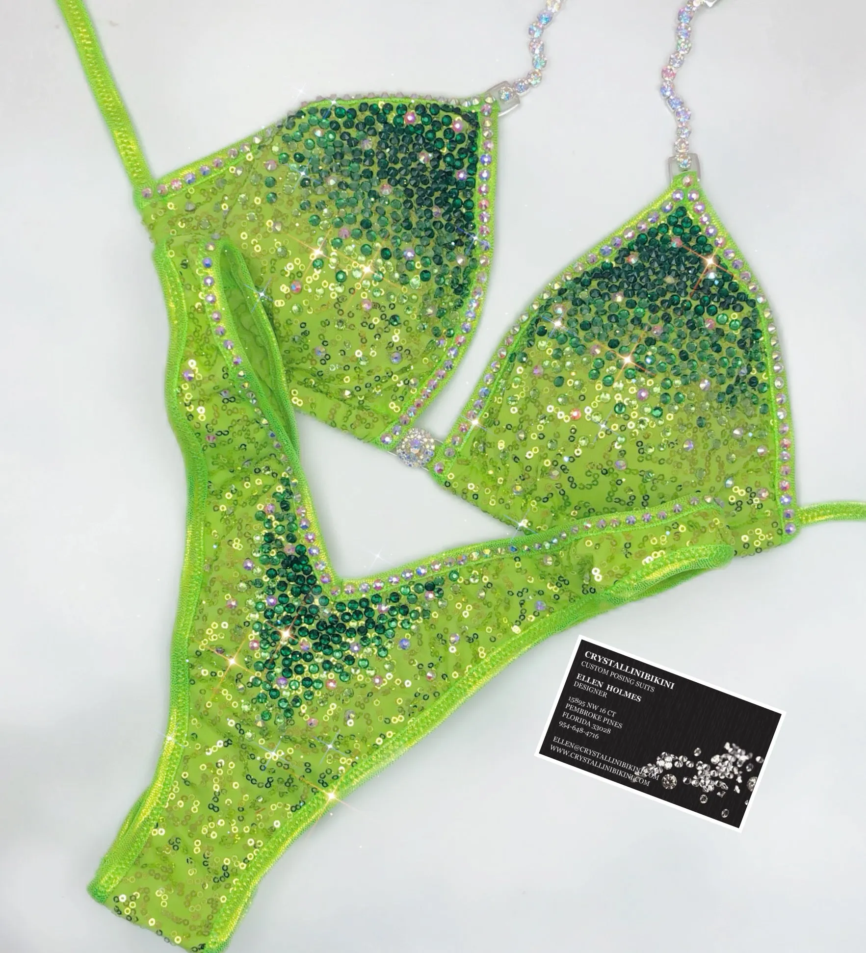 Sequin wellness bikini