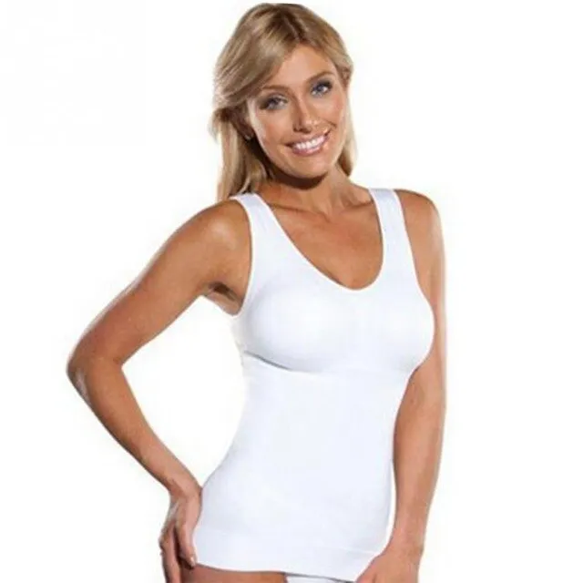 Shapewear  Body Shape Wear Genie Bra Tummy Trimmer Tank Seamless Top