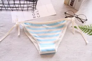 Striped Bikini Bottoms