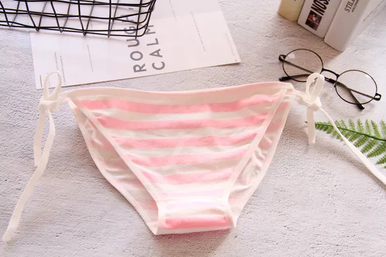 Striped Bikini Bottoms