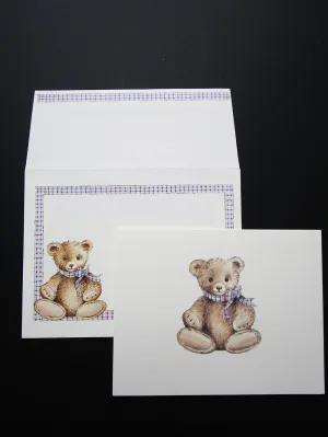 Teddy Bear Notecard