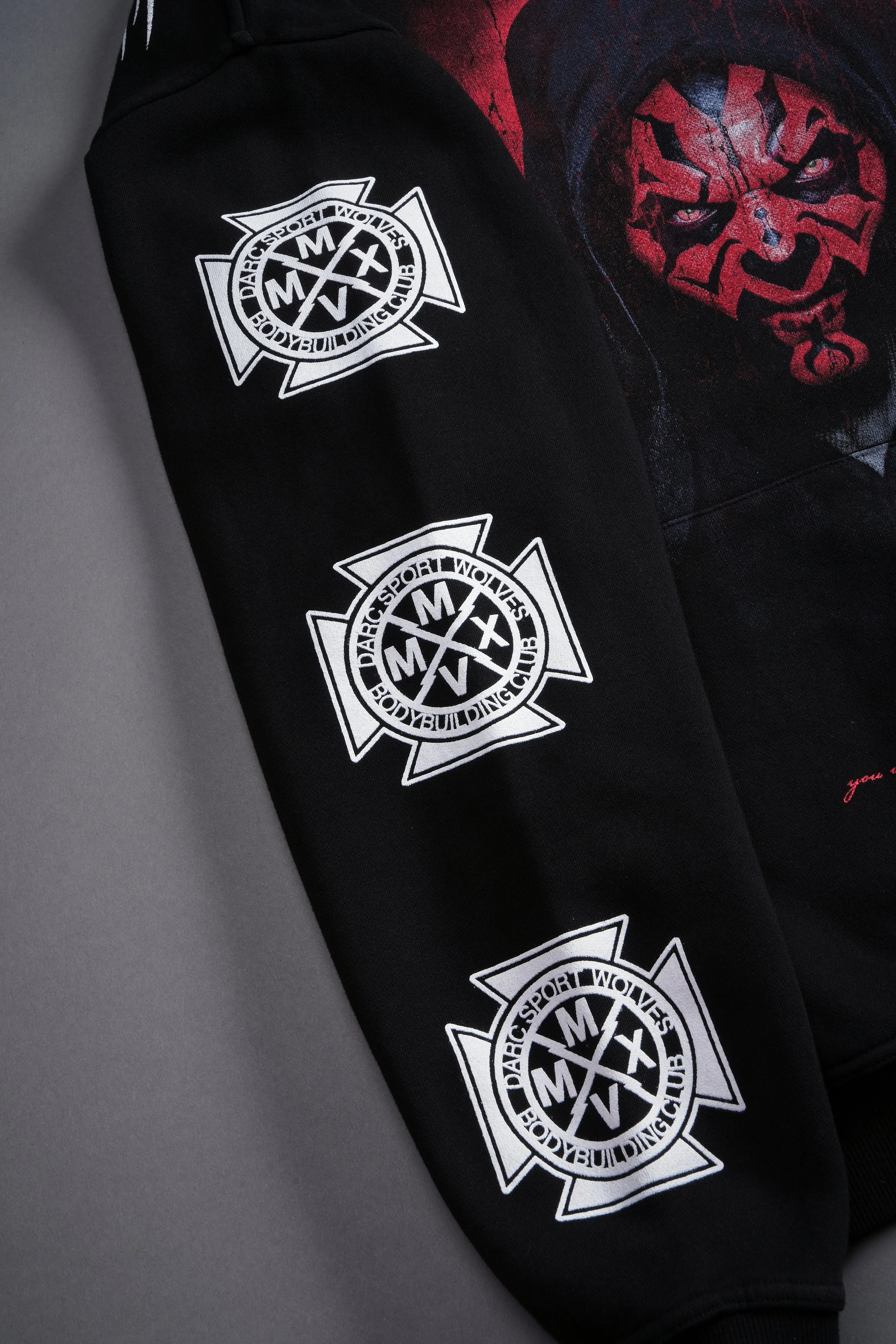 The Power of The Dark Side Maul "Pierce" Hoodie in Black