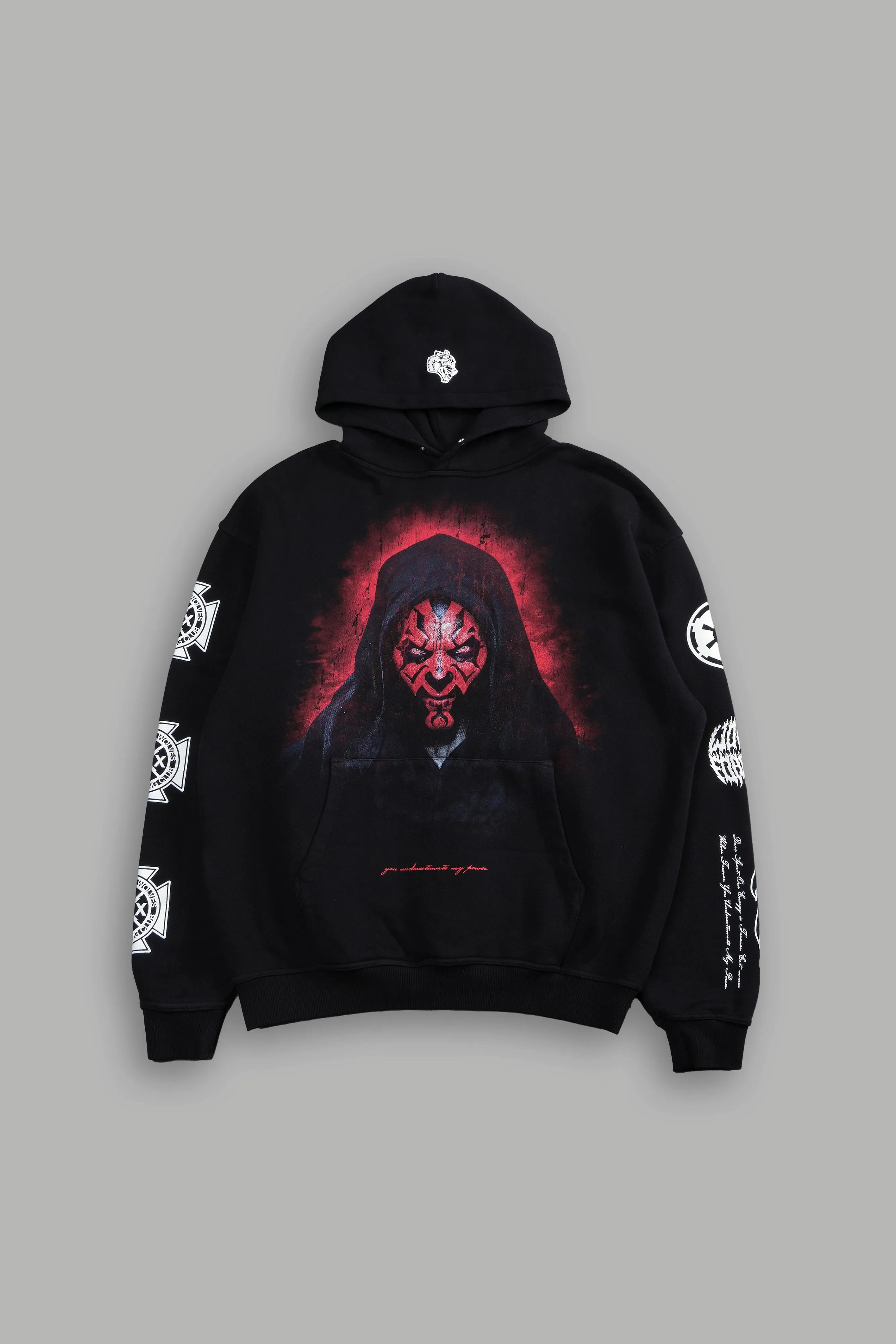 The Power of The Dark Side Maul "Pierce" Hoodie in Black