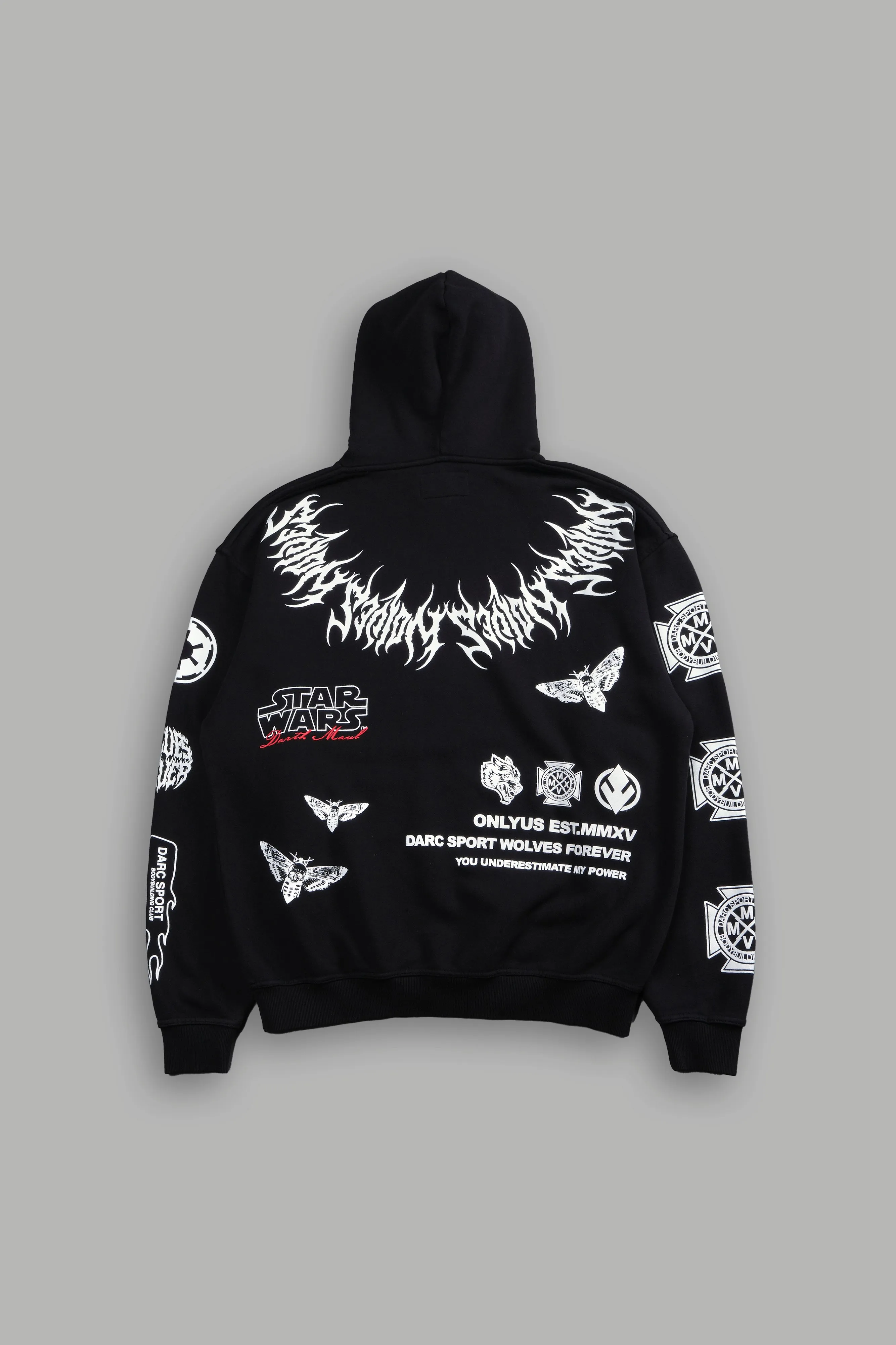 The Power of The Dark Side Maul "Pierce" Hoodie in Black