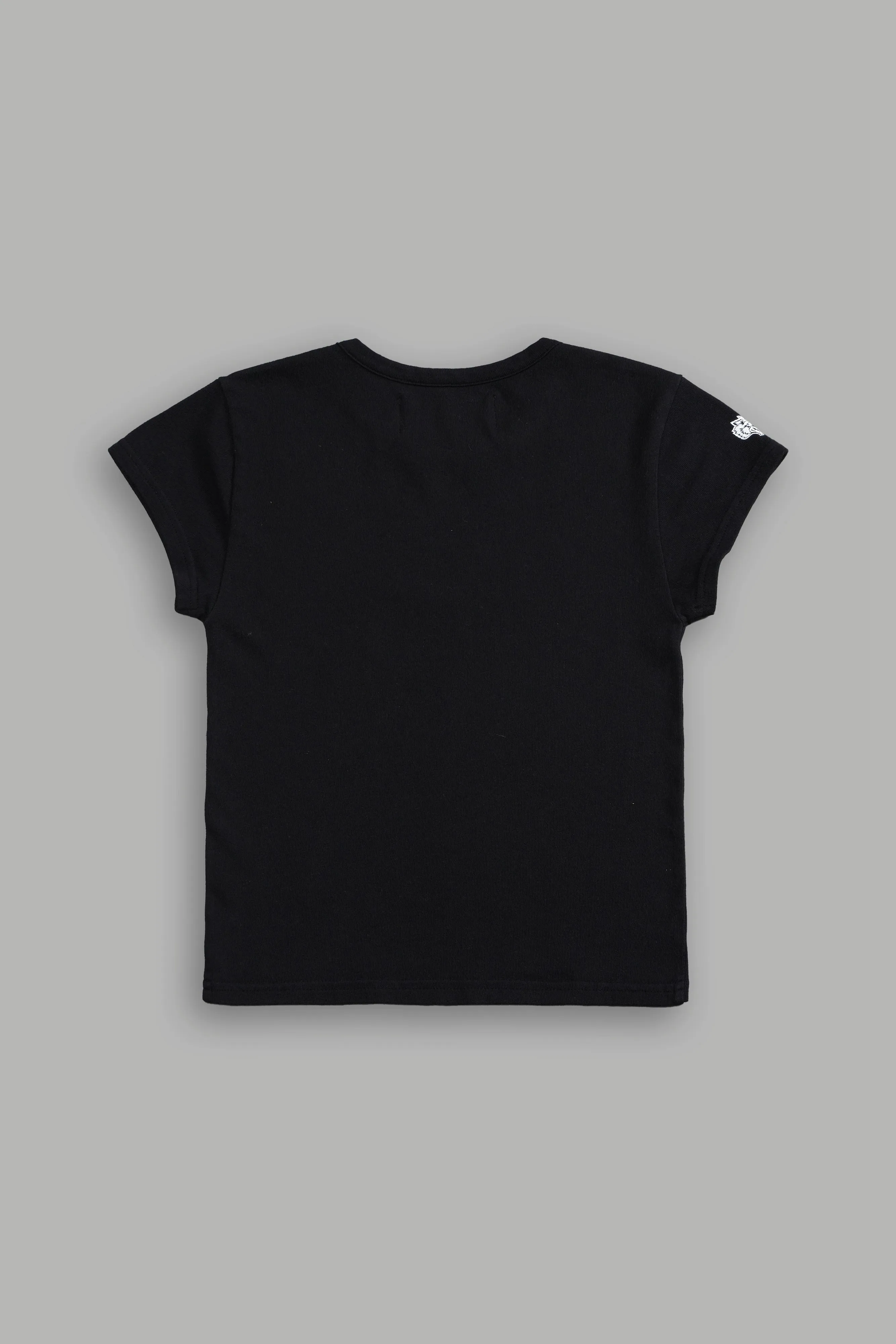 The Power Of The Dark Side "Baby" Tee in Black