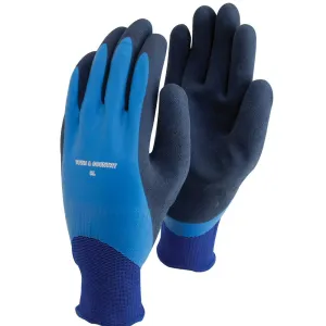 Town & Country Blue Mastergrip Waterproof Gloves - Extra Large