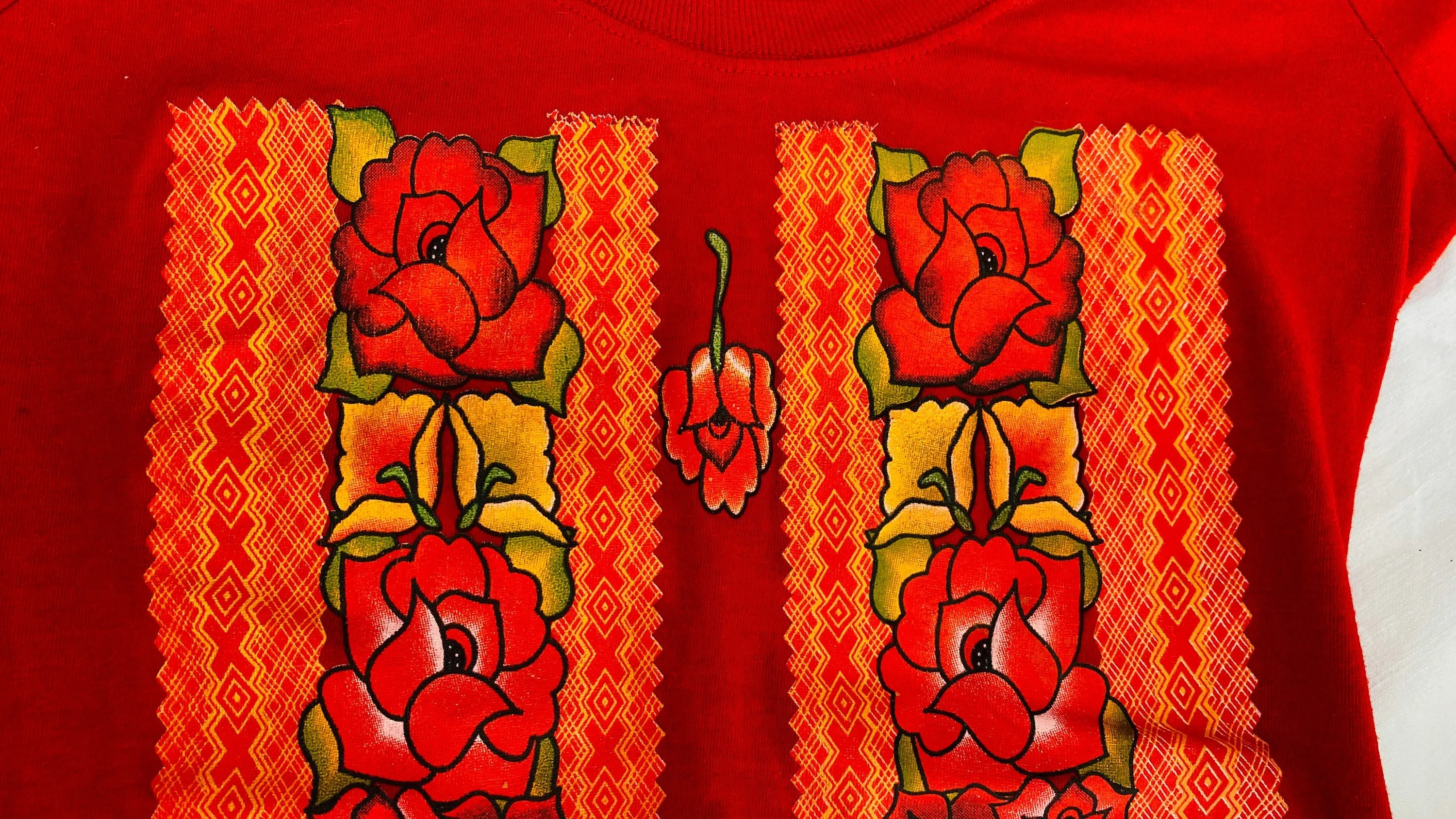 Vintage Oaxacan Tehuana T Shirt Size XSmall
