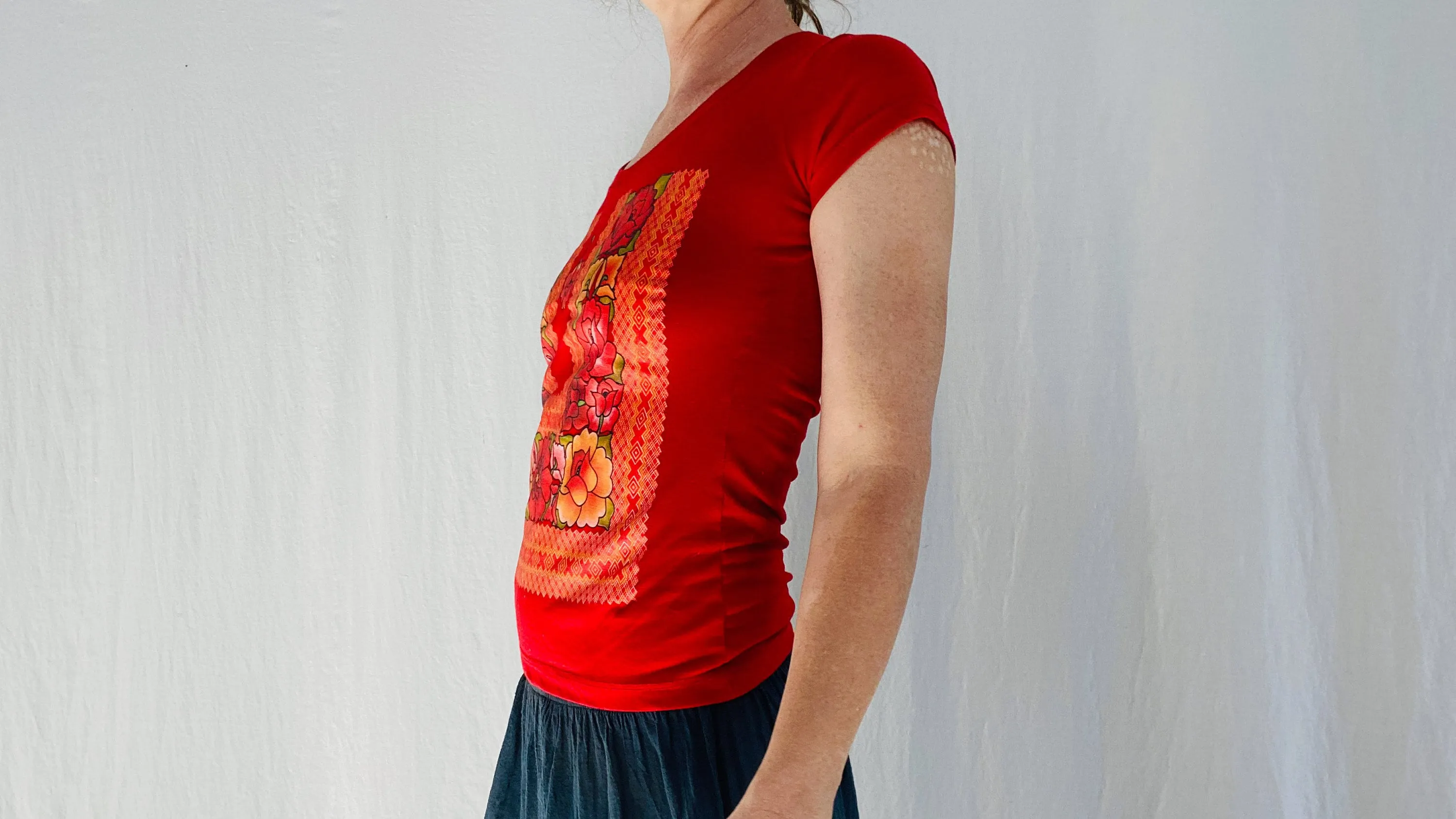 Vintage Oaxacan Tehuana T Shirt Size XSmall