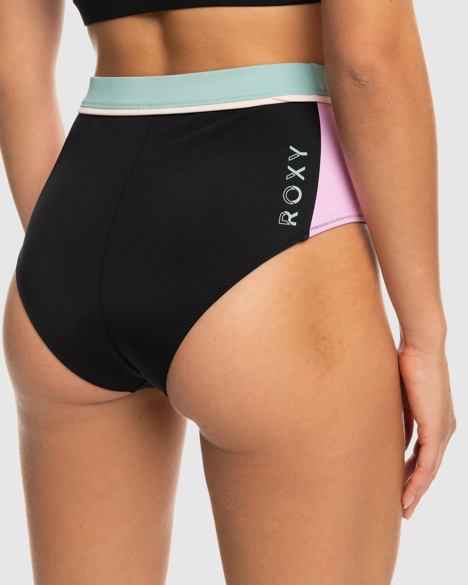Womens Roxy Active High Waist Bikini Bottom