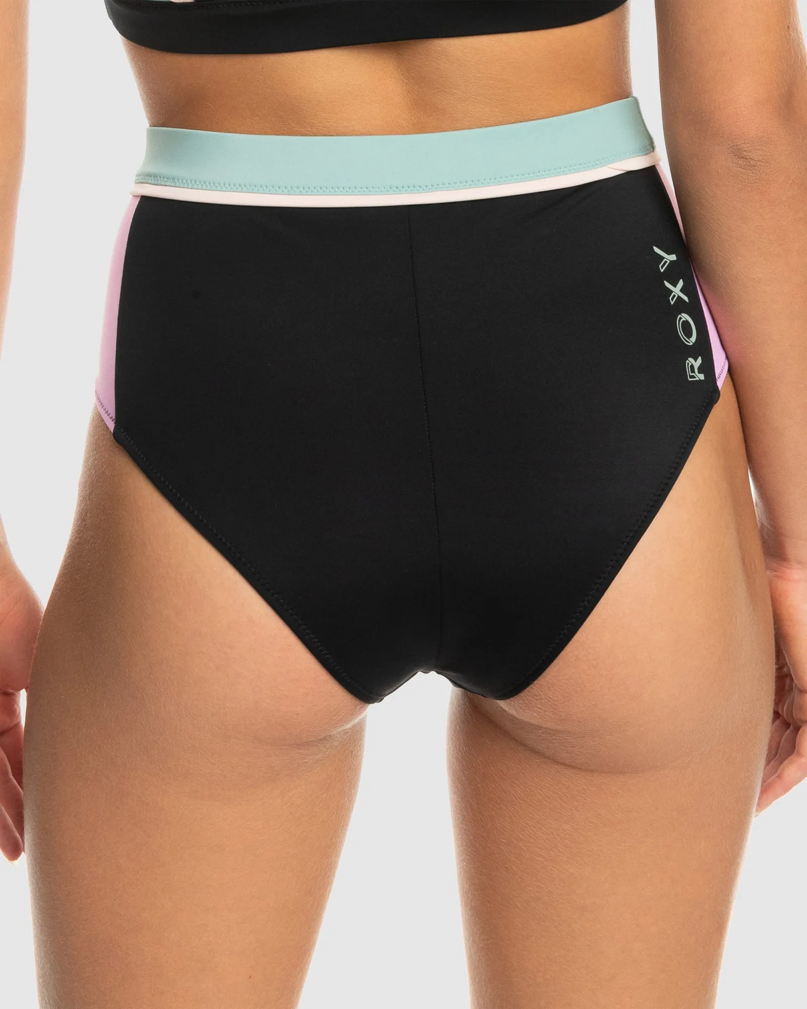 Womens Roxy Active High Waist Bikini Bottom