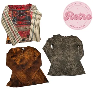 Y2k italian blouses 10 pieces