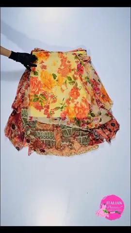 Y2K Orange Gala skirts